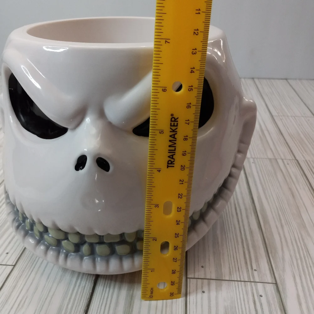 Jack Skellington Plastic Candy Bowl Halloween The Nightmare Before Christmas